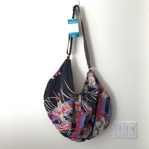 Jhilik Hobo Bag, Floral Slouchy Purse (NWT)